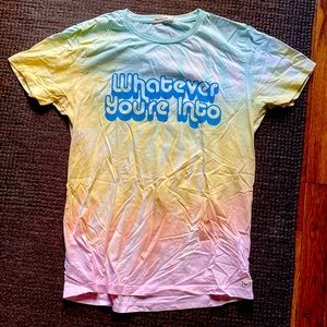 Marine Layer Tie Dye “Whatever You’re Into” Pride t-shirt